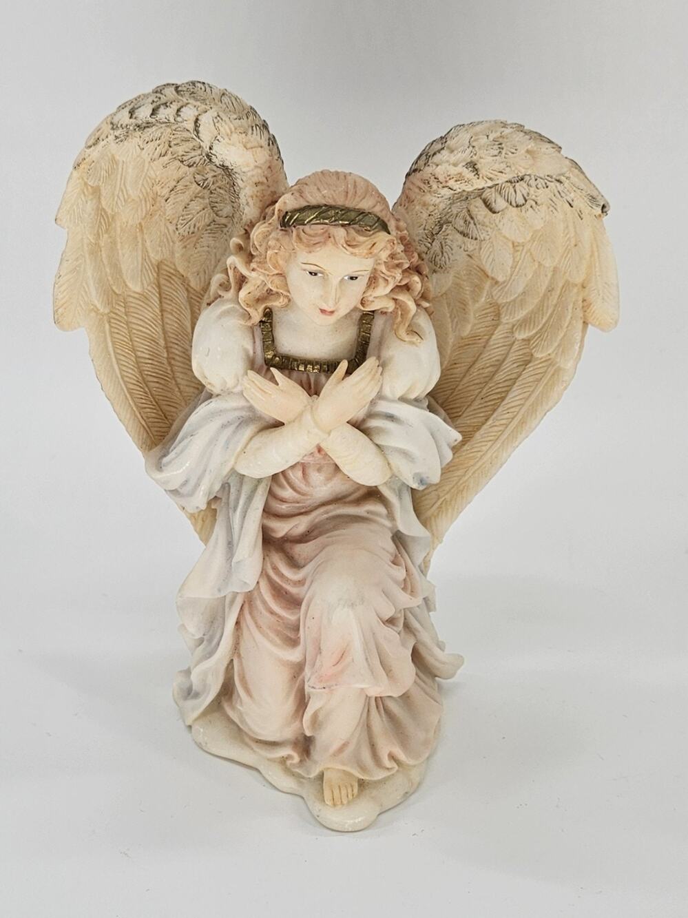Vintage 1994 Seraphim Classics Felicia Adoring Maiden Angel Figurine Roman Inc